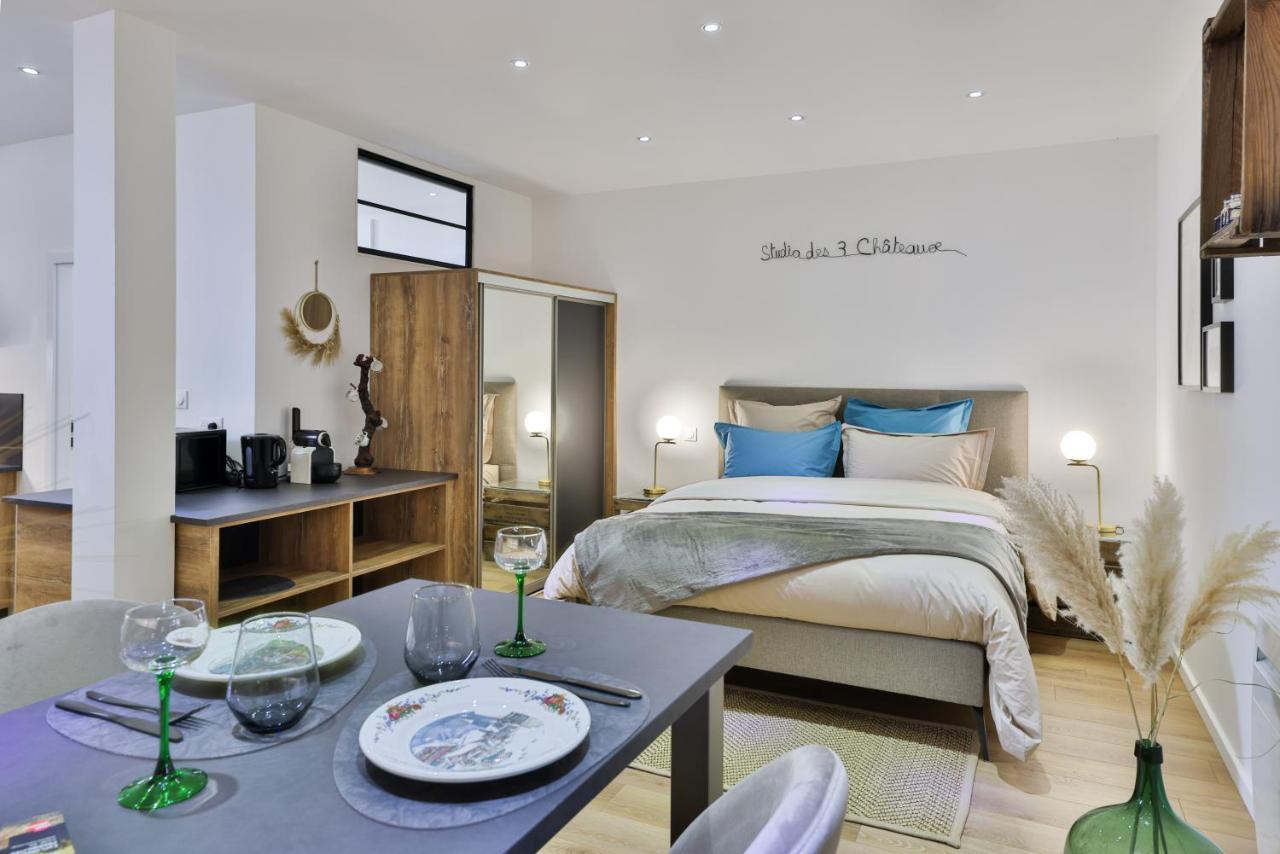 Studio Des 3 Chateaux Husseren-les-Châteaux Екстериор снимка